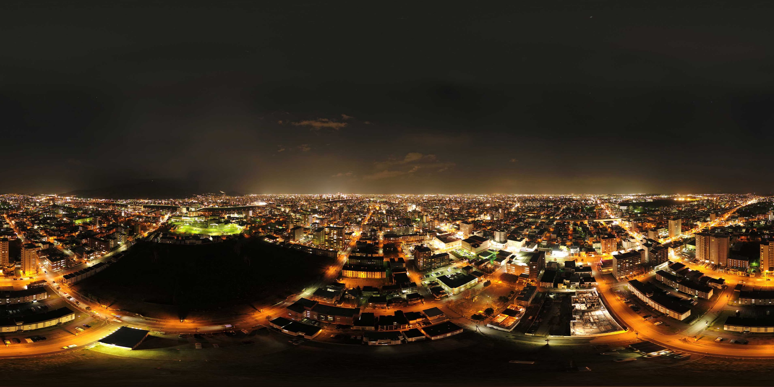 360 Panorama images - ドローン空撮 北海道・札幌｜株式会社コード